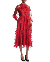 Mother of Bride Red Dress